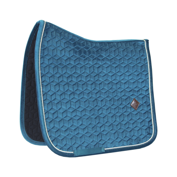 Velvet Dressage Saddle Pad | Emerald