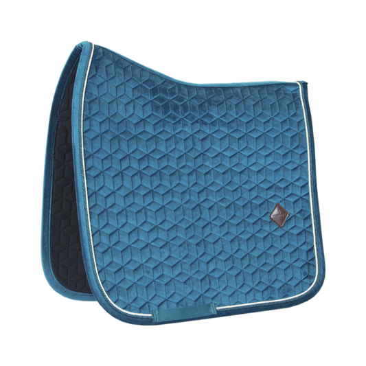 Velvet Dressage Saddle Pad | Emerald