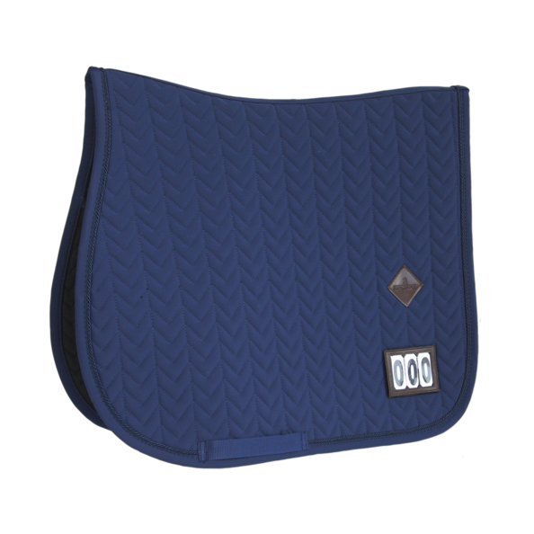 Fishbone Competition Jumping Saddle Pad | Navy