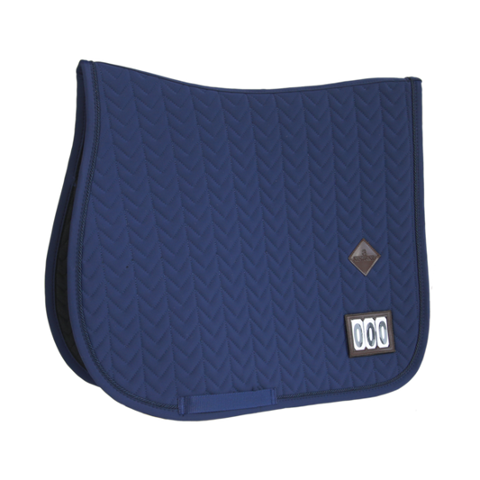 Fishbone Competition Jumping Saddle Pad | Navy
