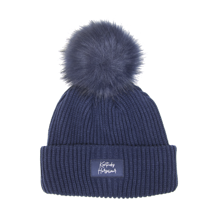 Beanie PomPom | Navy