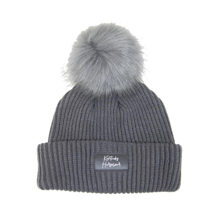 Beanie PomPom | Grey