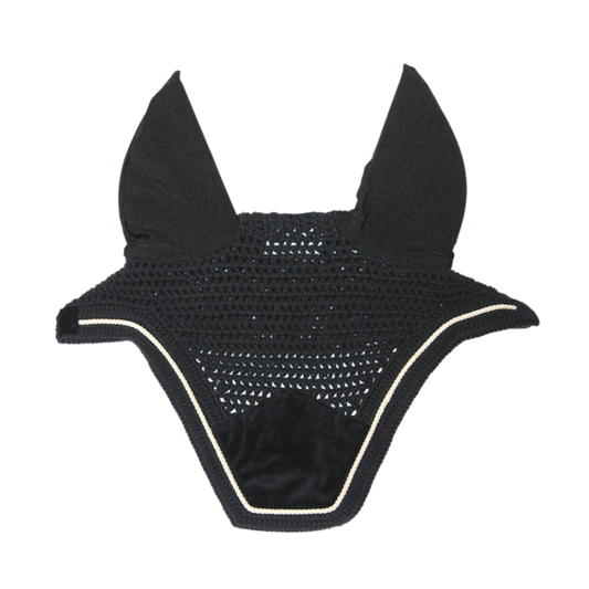 Wellington BASIC Velvet Fly Veil | Black