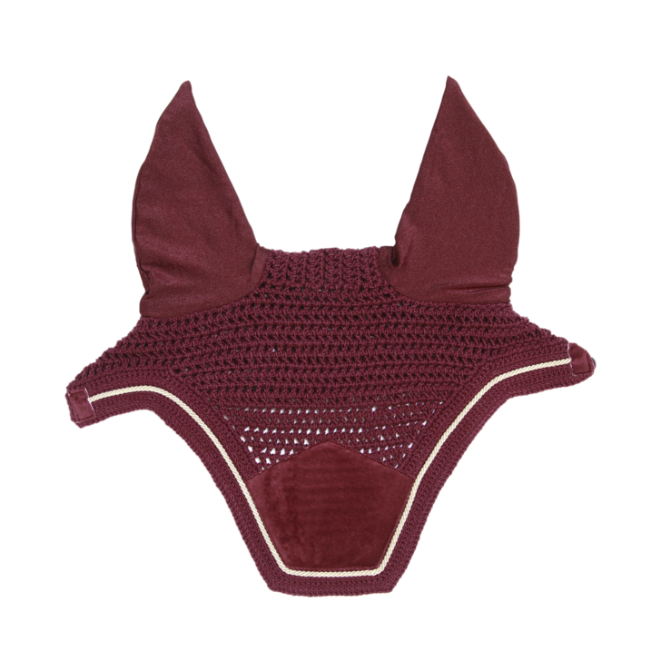 Wellington Velvet Fly Veil | Bordeaux