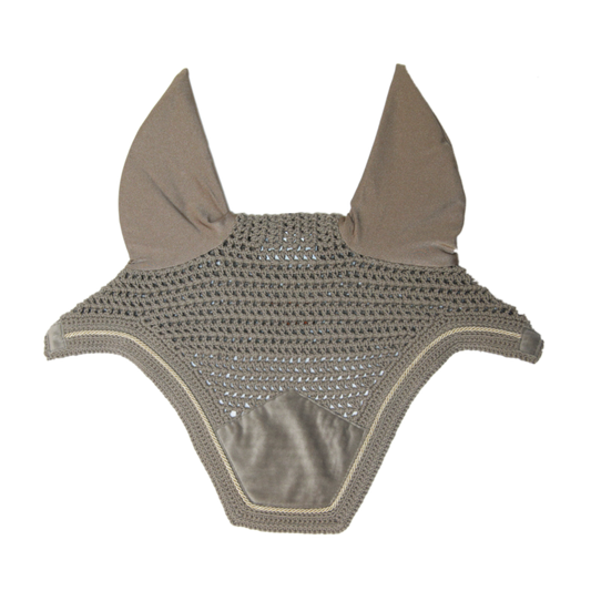 Wellington BASIC Velvet Fly Veil | Beige