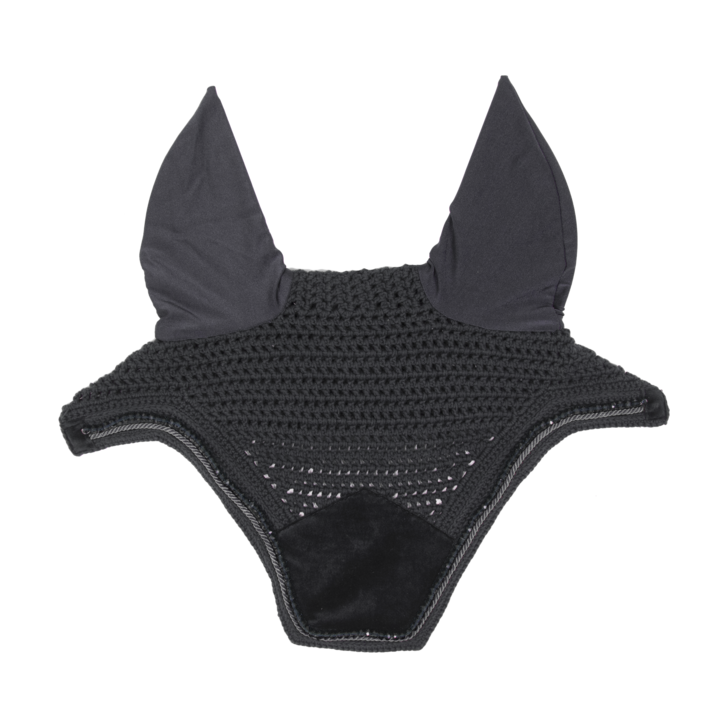 Velvet PEARLS Wellington Fly Veil | Black