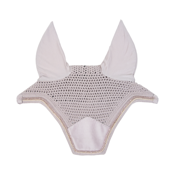 Velvet PEARLS Wellington Fly Veil | Soft Rose