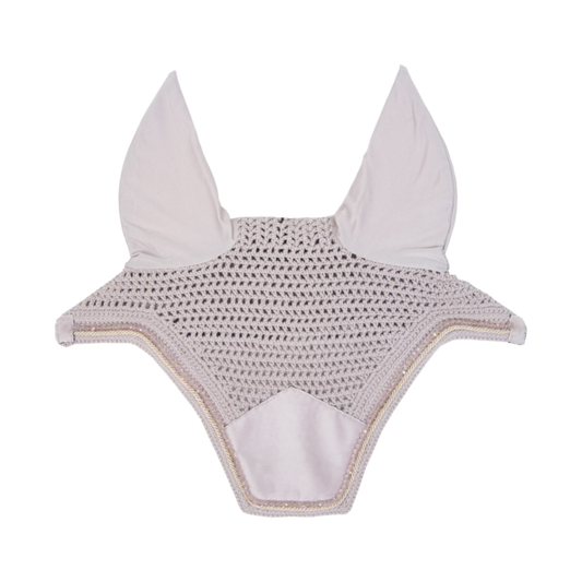 Velvet PEARLS Wellington Fly Veil | Soft Rose