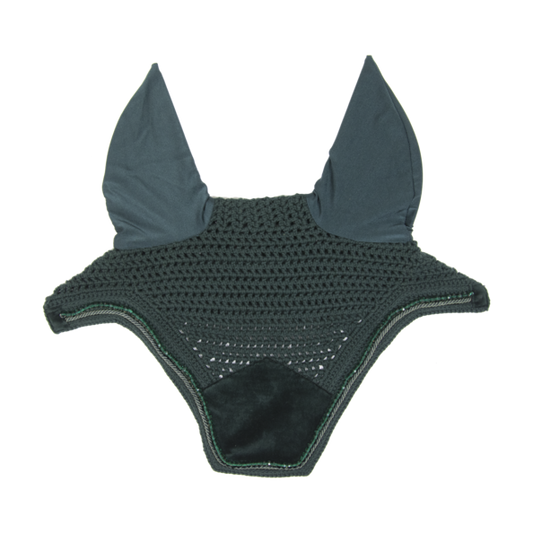 Velvet PEARLS Wellington Fly Veil | Pine Green