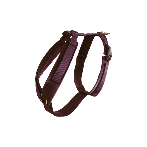 Dog Harness Active Velvet | Bordeaux