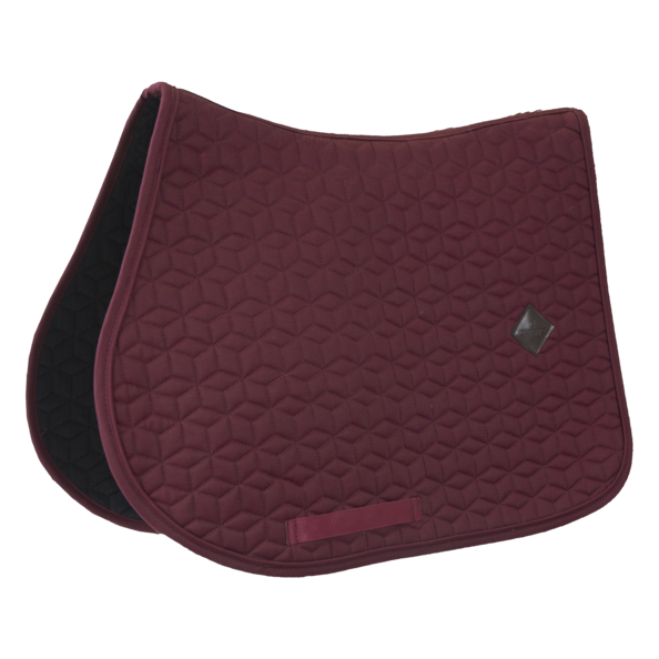 Tapis de selle de saut Classique | Bordeaux