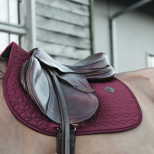 Tapis de selle de saut Classique | Bordeaux