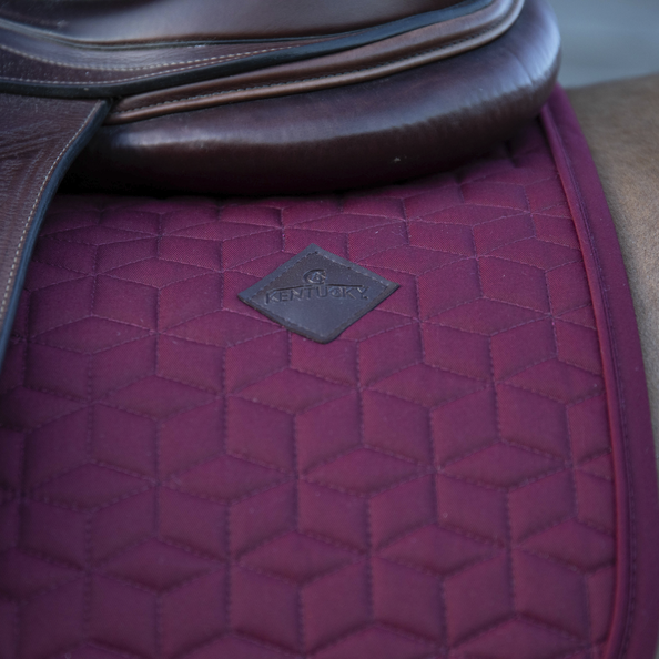 Tapis de selle de saut Classique | Bordeaux