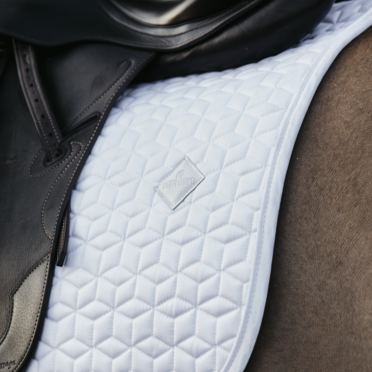 Classic Dressage Saddle Pad | White