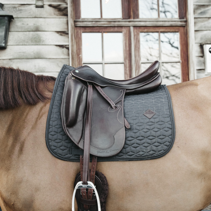 Classic Dressage Saddle Pad | Grey