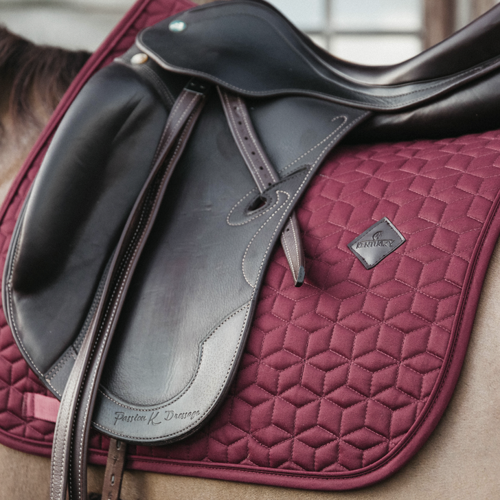 Classic Dressage Saddle Pad | Bordeaux