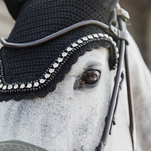 Wellington Fly Veil BIG Stone & Pearl SOUNDLESS | Black