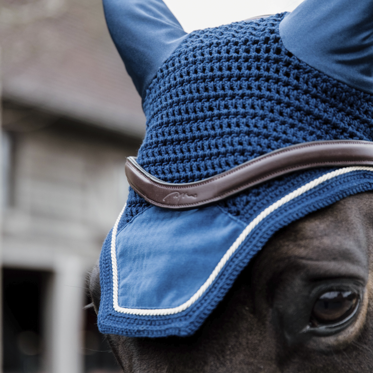 Bonnet anti-mouches Wellington Basic Velvet | Marine
