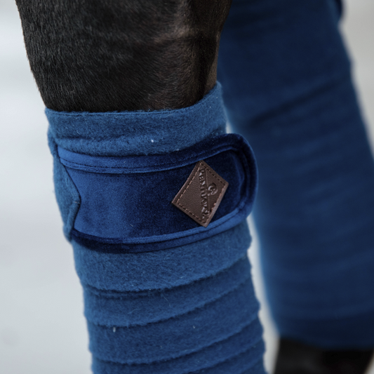 Basic Velvet Polar fleece bandages | Navy