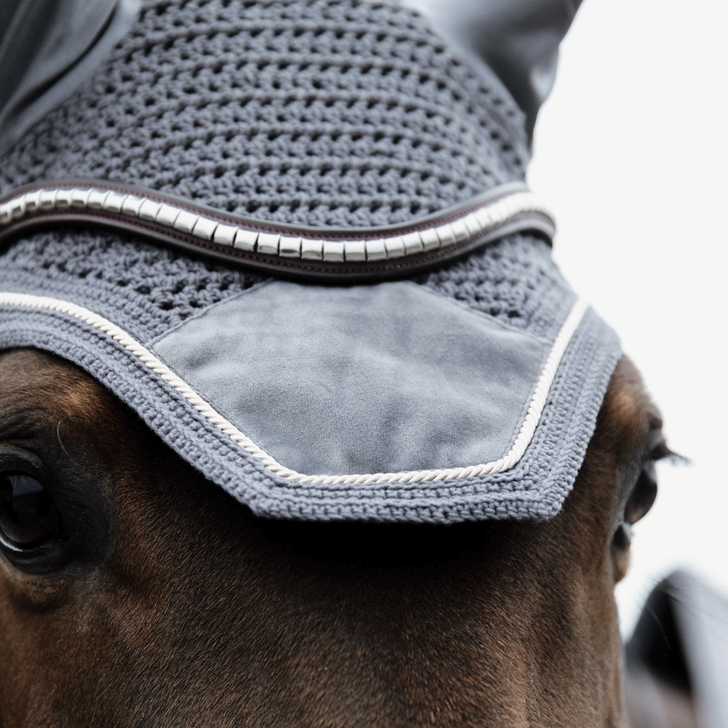 Bonnet anti-mouches Wellington Basic Velvet | Gris