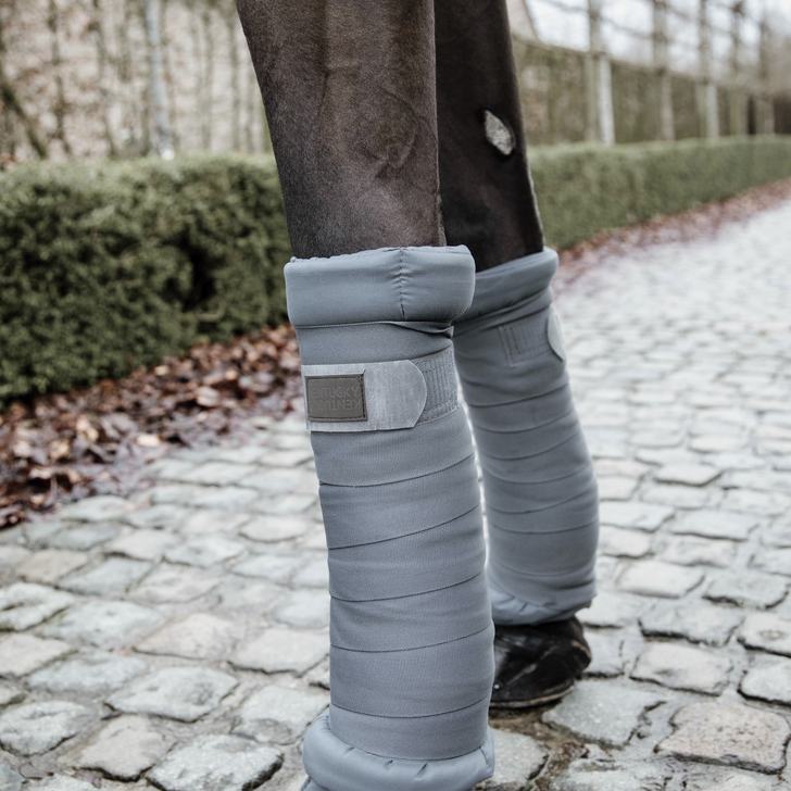 Pansements d'écurie répulsifs - Lot de 4 | Gris