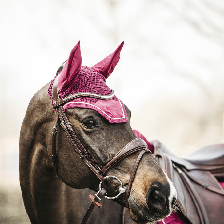 Bonnet Wellington Velvet | Fuchsia