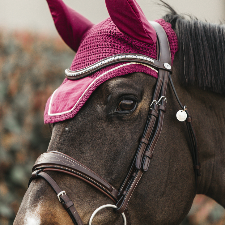 Bonnet Wellington Velvet | Fuchsia