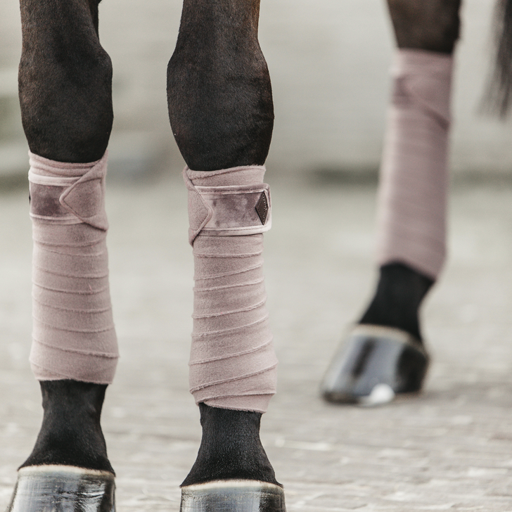 Velvet Polar Fleece Bandages | Light Purple