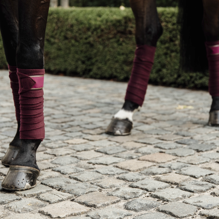 Polar Fleece Bandages | Bordeaux