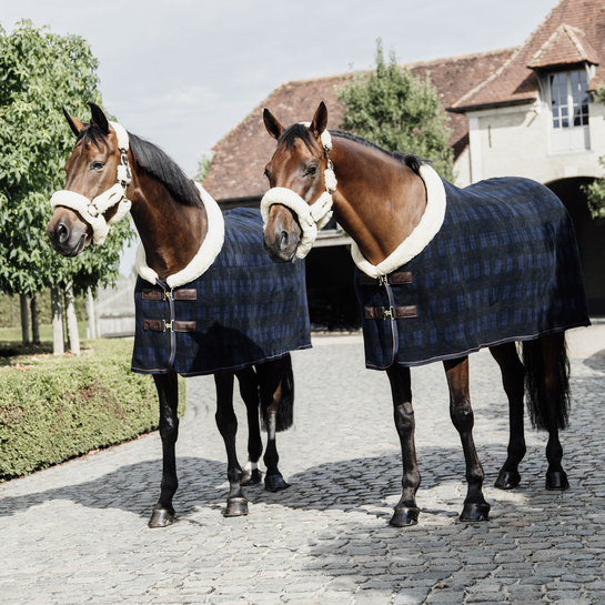 Fleece Show Rug Heavy | Check Printing