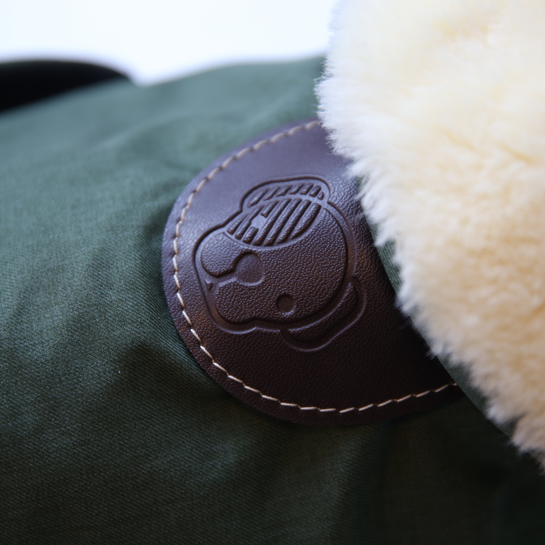 Dog Coat Waterproof 300g | Olive Green