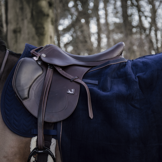 Quarter Rug Heavy Fleece | Navy