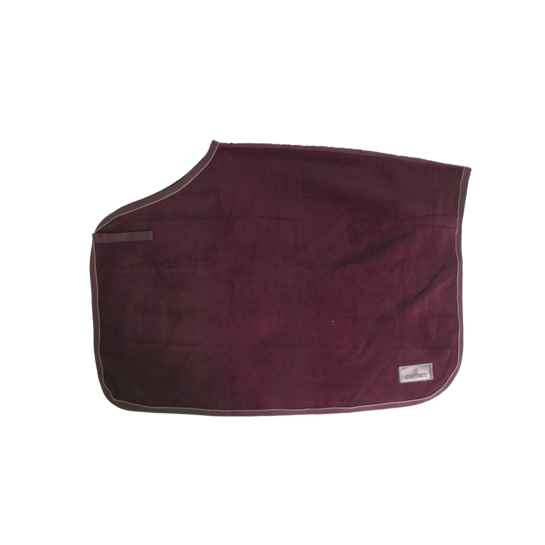 Quarter Rug Heavy Fleece | Bordeaux