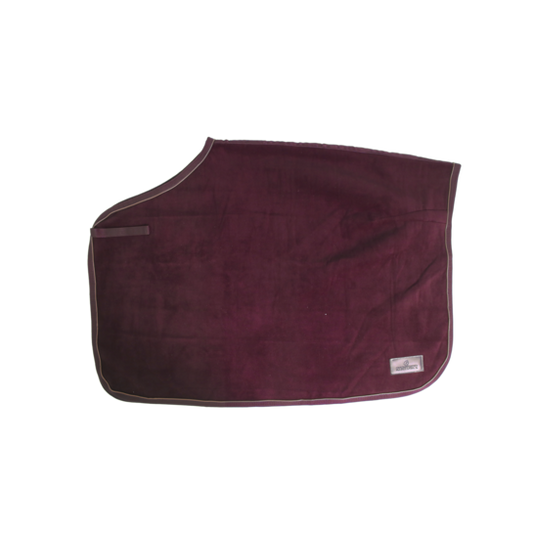 Quarter Rug Heavy Fleece | Bordeaux