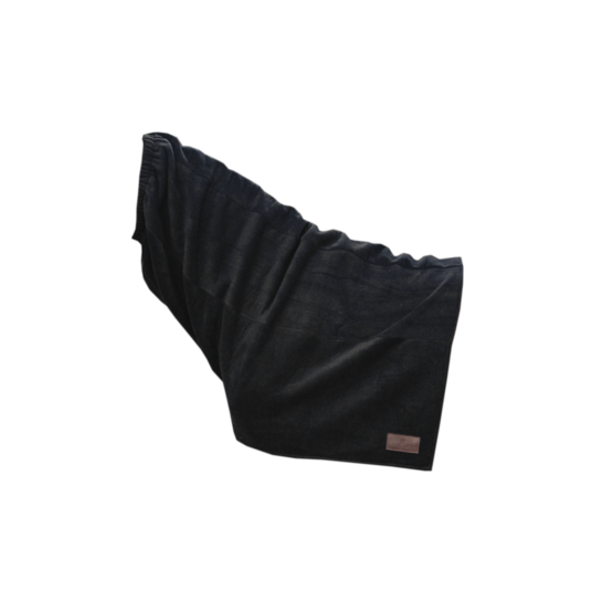 Heavy Fleece Horse Scarf | Black