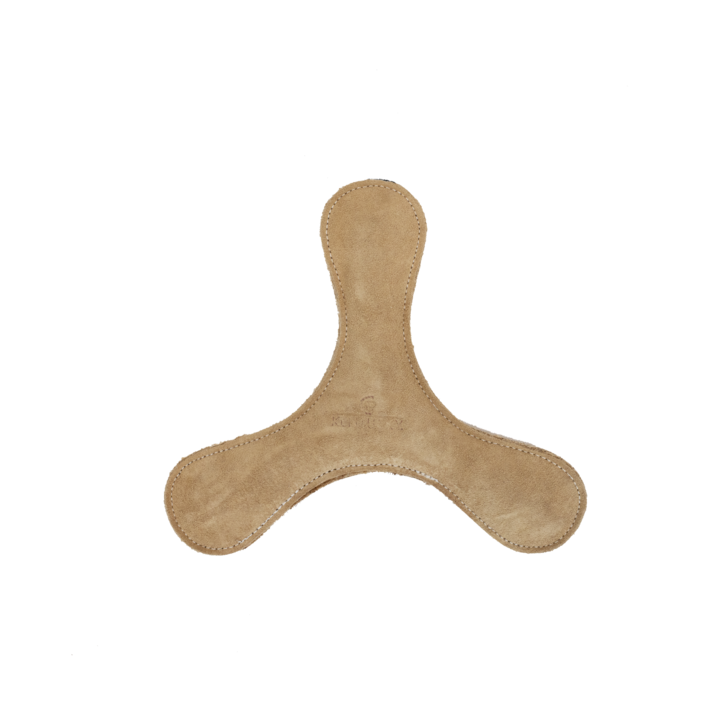 Pastel Boomerang Dog Toy | Beige