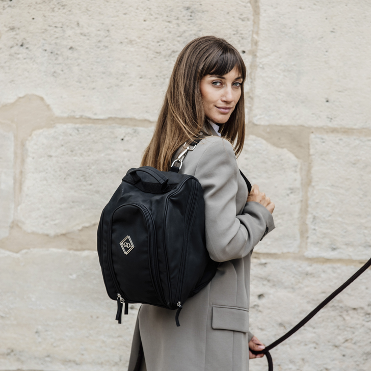 Chestnut Helmet Bag | Black