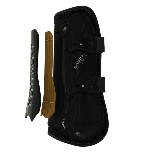 Tendon Boots Bamboo Elastic | Black
