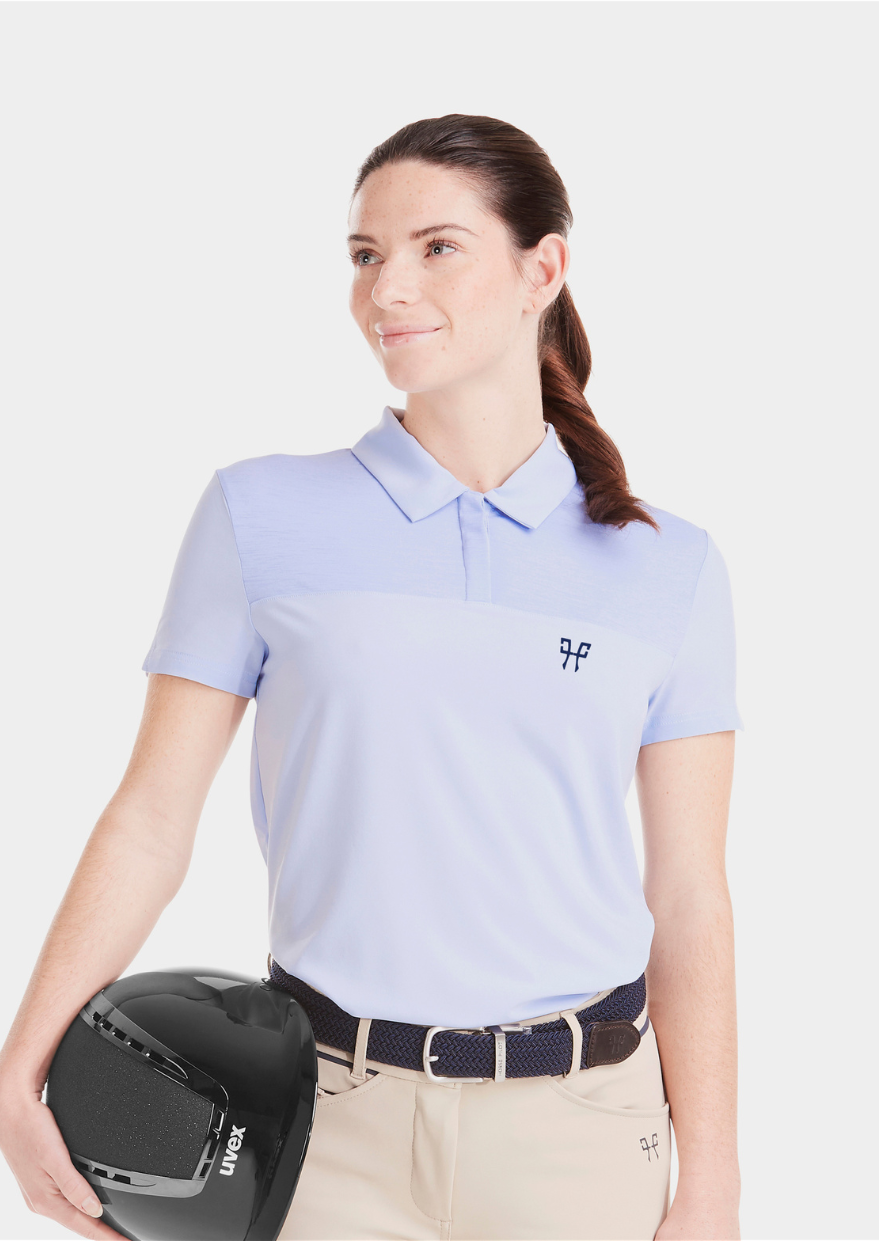 Ariia Polo Shirt | Lavender