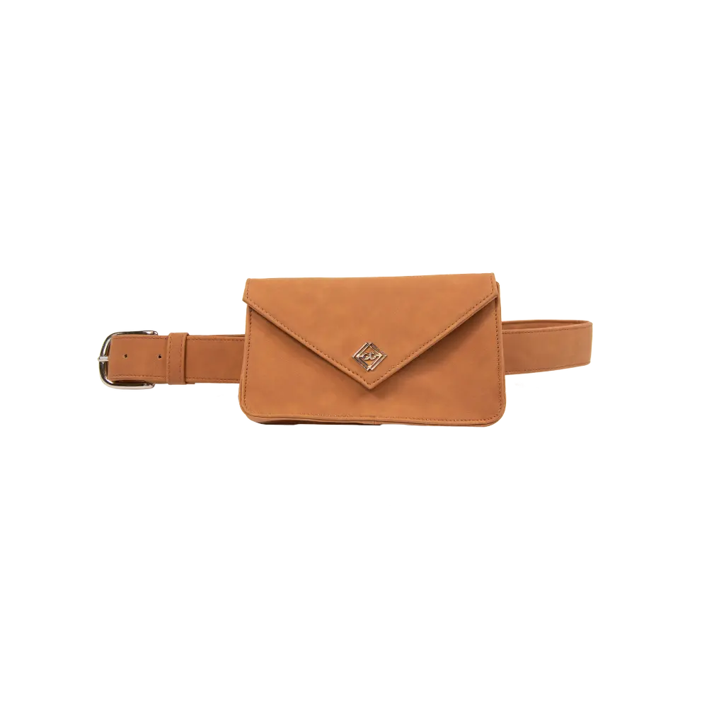 Leather best sale belt bag