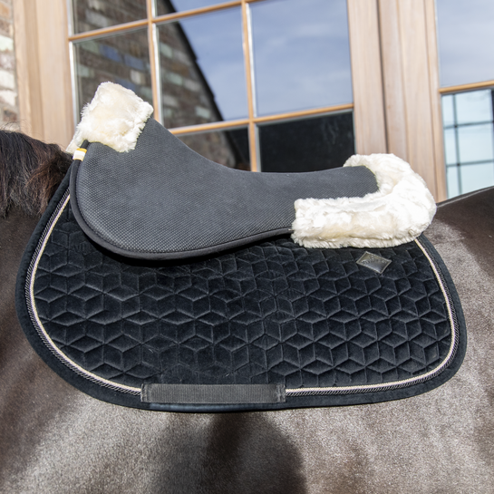 Absorb Anatomic Sheepskin Half Pad | Natural Wool