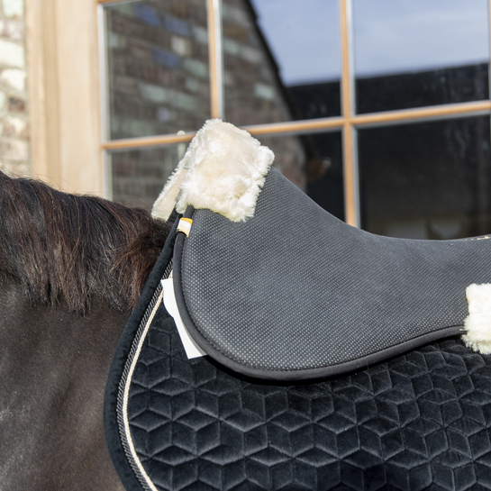 Absorb Anatomic Sheepskin Half Pad | Natural Wool