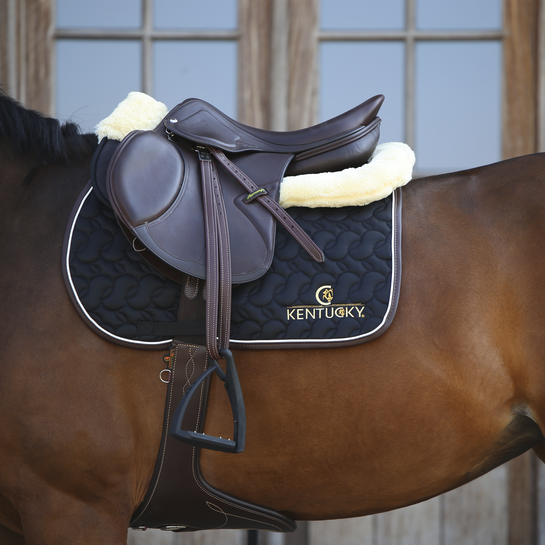 Absorb Anatomic Sheepskin Half Pad | Natural Wool