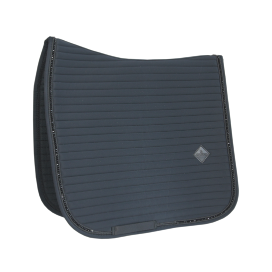 Pearls Dressage Saddle Pad | Black