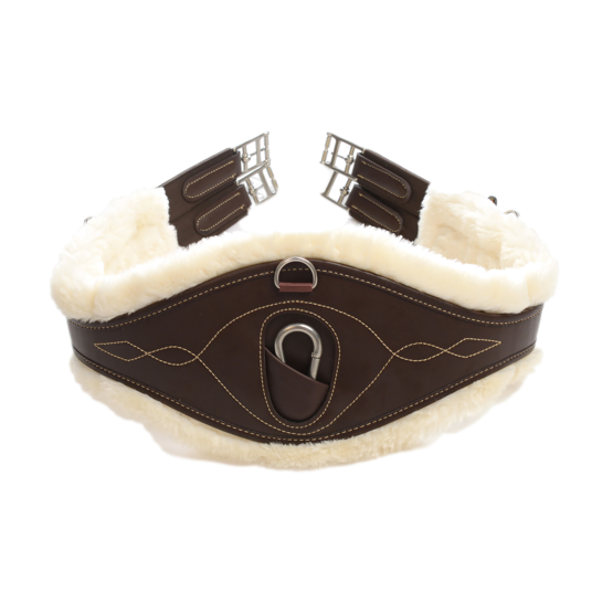 Sheepskin Anatomic Girth | Brown
