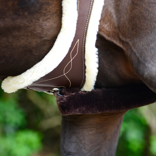 Sheepskin Anatomic Girth | Brown