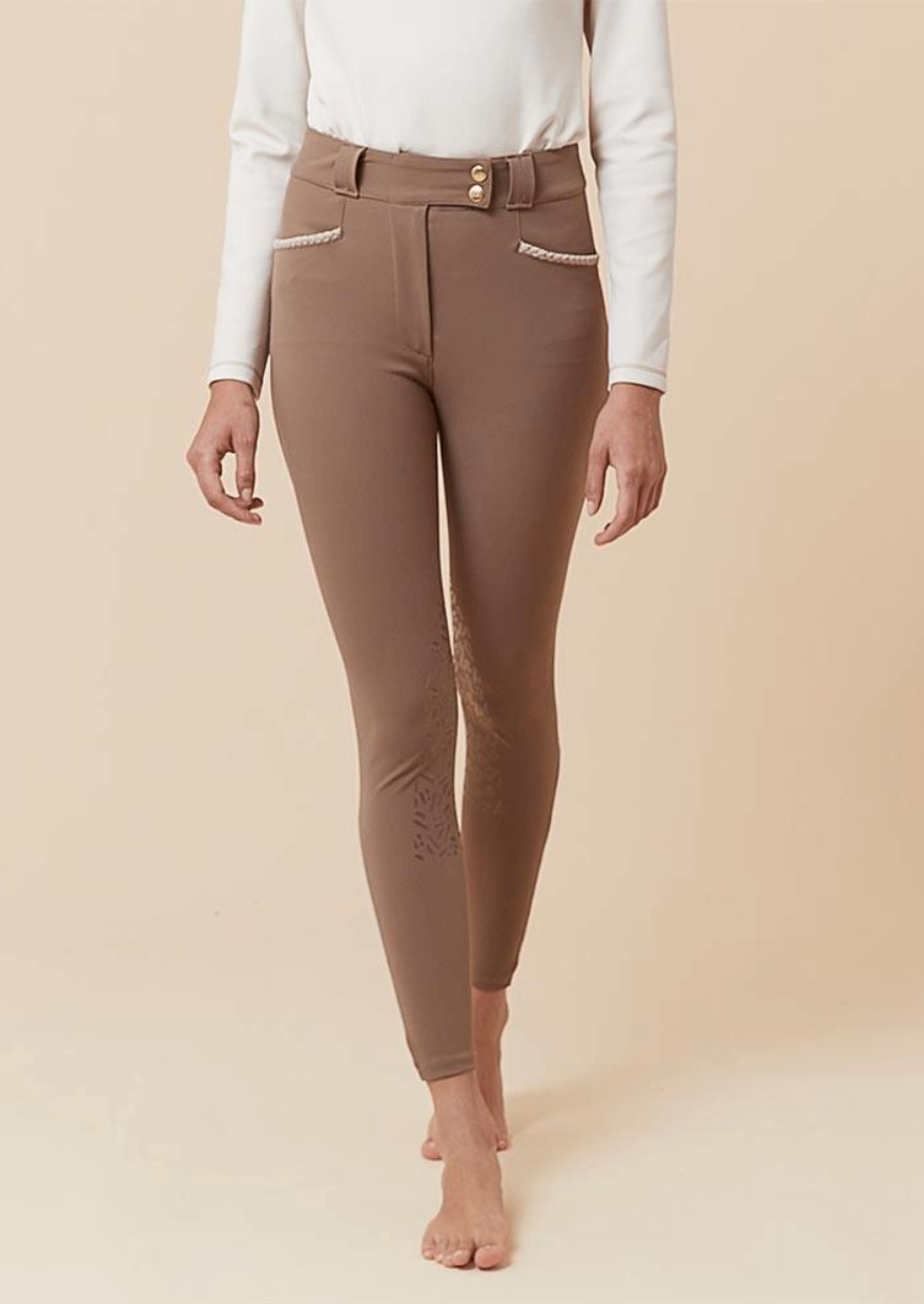 KIT New - High Waist Riding Breeches + Grip