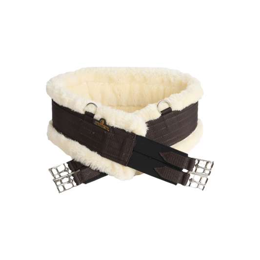 Sheepskin Girth | Brown