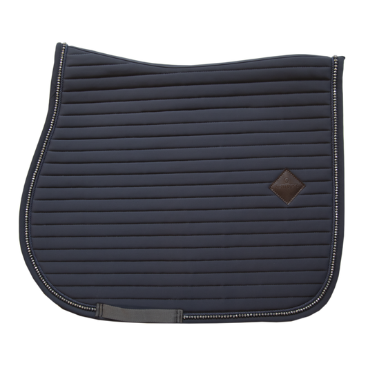 Pearls Jumping Saddle Pad | Grey