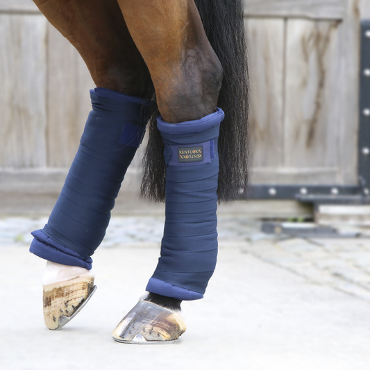 Stable Bandage Pads - Set of 4 | Navy